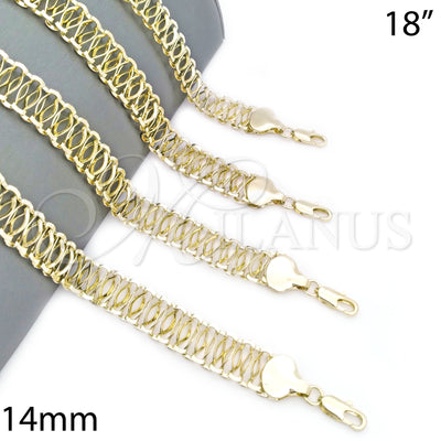Gold Filled Gold-Filled Necklace 04.197.0002.18 for wholesale, main product view