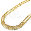 Oro Laminado Basic Necklace, Gold Filled Style Polished, Golden Finish, 04.197.0002.20 (14 MM Thickness, 20 Inches Length)