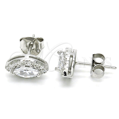 Plateada Plata Esterlina Aretes, vista principal del producto de Plata 925 por Mayoreo, vista principal del producto
