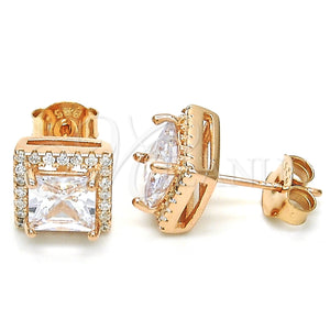 Sterling Silver Ring — Stud Earring with White Cubic Zirconia and White — main product view — SKU 126101 | Plata 925 anillo — Stud Earring with blanco Cubic Zirconia and blanco — SKU 126101