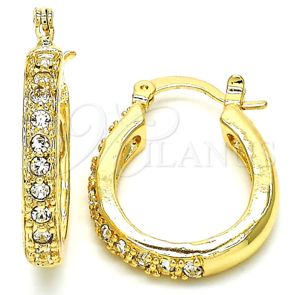 Gold Filled Gold-Filled Hoop Earrings 02.100.0091.20 for wholesale, main product view