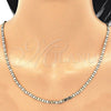 Oro Laminado Basic Necklace, Gold Filled Style Polished, Golden Finish, 5.223.017.30 (100 Gauge, 04 MM Thickness, 30 Inches Length)
