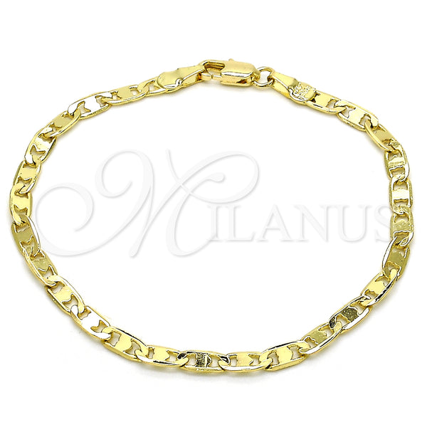 Gold Filled Bracelet — Basic Bracelet Polished 5. Gauge 04 MM Thickness — main product view — SKU 126344 | Oro Laminado brazalete — básico Bracelet pulido 5. Gauge 04 MM Thickness — SKU 126344