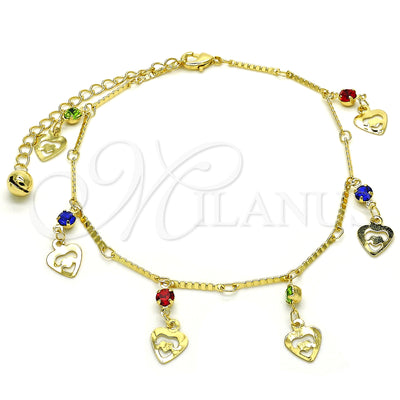 Gold Filled Gold-Filled Anklet 03.213.0074.10 for wholesale, main product view
