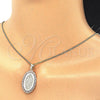Oro Laminado Pendant Necklace, Gold Filled Style Guadalupe Design, Polished, Golden Finish, 04.106.0047.1.20 (02 MM Thickness, 20 Inches Length)