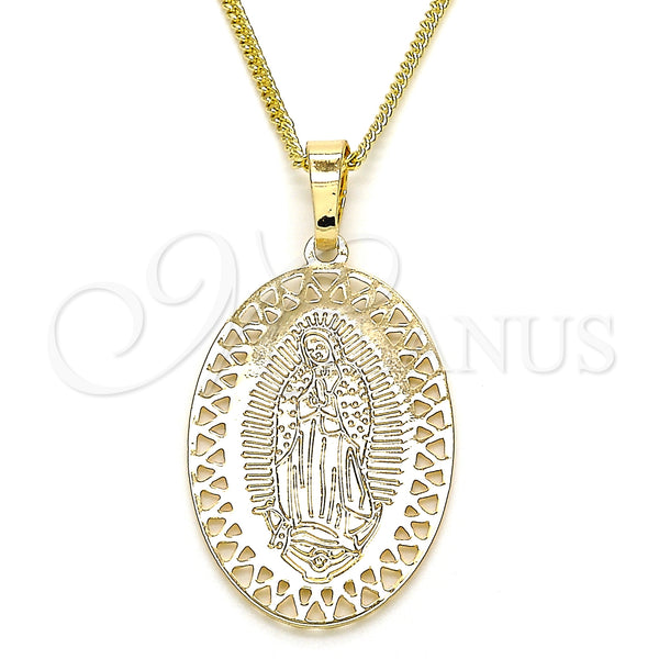 Gold-Filled Guadalupe Necklace 04.106.0047.1.20 — main product image — SKU 126709 | Collar de Oro Laminado 04.106.0047.1.20 — imagen principal del producto — SKU 126709