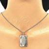 Oro Laminado Pendant Necklace, Gold Filled Style Guadalupe Design, Polished, Golden Finish, 04.106.0055.1.20 (02 MM Thickness, 20 Inches Length)