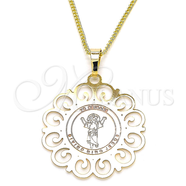 Gold-Filled Divino NiñO Necklace 04.106.0061.20 — main product image — SKU 126751 | Collar de Oro Laminado 04.106.0061.20 — imagen principal del producto — SKU 126751