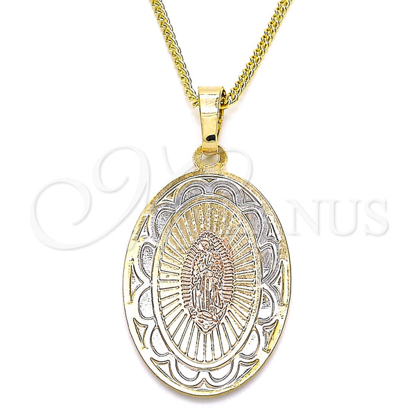 Gold-Filled Guadalupe Necklace 04.106.0051.20 — main product image — SKU 126755 | Collar de Oro Laminado 04.106.0051.20 — imagen principal del producto — SKU 126755