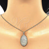 Oro Laminado Pendant Necklace, Gold Filled Style Guadalupe Design, Polished, Golden Finish, 04.106.0051.1.20 (02 MM Thickness, 20 Inches Length)