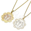 Oro Laminado Pendant Necklace, Gold Filled Style Divino NiÃ±o Design, Polished, Golden Finish, 04.106.0049.1.20 (02 MM Thickness, 20 Inches Length)