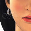 Rhodium Gold Filled Small Hoop, with Multicolor Cubic Zirconia, Polished, Rhodium Finish, 02.210.0266.5.20