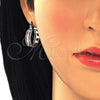 Rhodium Gold Filled Small Hoop, with Multicolor Micro Pave, Polished, Rhodium Finish, 02.210.0271.7.20