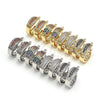 Oro Laminado Small Hoop, Gold Filled Style with Multicolor Cubic Zirconia, Polished, Golden Finish, 02.210.0273.3.20