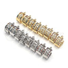 Rhodium Gold Filled Small Hoop, Elephant Design, with White Cubic Zirconia, Polished, Rhodium Finish, 02.210.0278.4.15