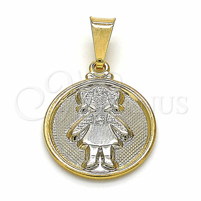 Gold Filled Gold-Filled Little Girl Pendant 05.32.0067 for wholesale, main product view