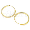 Oro Laminado Small Hoop, Gold Filled Style Polished, Golden Finish, 02.32.0555.20
