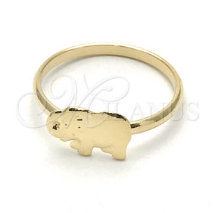 Gold Filled Ring — Elegant Ring Elephant Design Polished 01.09. Size 7 — main product view — SKU 127196 | Oro Laminado anillo — Elegant Ring Elephant diseño pulido 01.09. Size 7 — SKU 127196