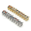 Rhodium Gold Filled Small Hoop, with White Cubic Zirconia, Polished, Rhodium Finish, 02.210.0285.5.20