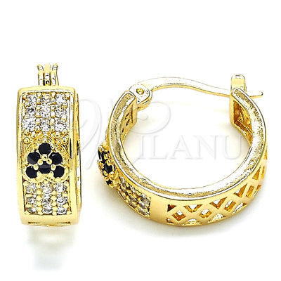 Argollas de Oro Laminado 02.210.0297.2.20 por Mayoreo, vista principal del producto