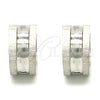 Stainless Steel Huggie Hoop, Polished, Steel Finish, 02.216.0053.15