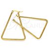 Stainless Steel Medium Hoop, Polished, Golden Finish, 02.356.0001.35
