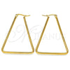 Stainless Steel Medium Hoop, Polished, Golden Finish, 02.356.0001.35