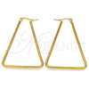 Stainless Steel Medium Hoop, Polished, Golden Finish, 02.356.0001.35