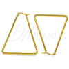 Stainless Steel Medium Hoop, Polished, Golden Finish, 02.356.0001.45