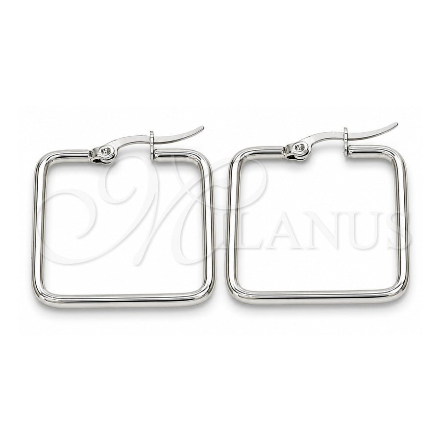 Stainless Steel Small Hoop, Polished, Steel Finish, 02.356.0002.25