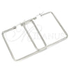 Stainless Steel Medium Hoop, Polished, Steel Finish, 02.356.0002.40