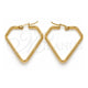 Stainless Steel Medium Hoop, Polished, Golden Finish, 02.356.0003.1.35