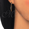 Oro Laminado Medium Hoop, Gold Filled Style Polished, Golden Finish, 02.170.0272.30