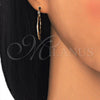 Oro Laminado Medium Hoop, Gold Filled Style Polished, Golden Finish, 02.170.0272.30
