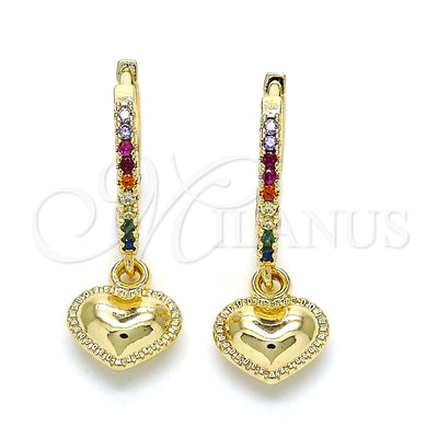 Gold Filled Gold-Filled Heart Hoop Earrings 02.63.2686.2.20 for wholesale, main product view