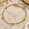 Oro Laminado Fancy Bracelet, Gold Filled Style Polished, Golden Finish, 03.360.0004.08 (05 MM Thickness, 8 Inches Length)