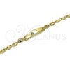 Oro Laminado Fancy Bracelet, Gold Filled Style Polished, Golden Finish, 03.326.0003.08 (05 MM Thickness, 8 Inches Length)