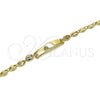 Oro Laminado Fancy Bracelet, Gold Filled Style Polished, Golden Finish, 03.326.0003.08 (05 MM Thickness, 8 Inches Length)