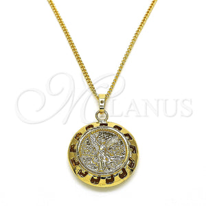 Gold Filled Necklace — Pendant Necklace Polished 04. 02 MM Thickness 20 — main product view — SKU 128303 | Oro Laminado collar — Pendant Necklace pulido 04. 02 MM Thickness 20 — SKU 128303