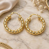 Oro Laminado Medium Hoop, Gold Filled Style Polished, Golden Finish, 02.170.0278.30