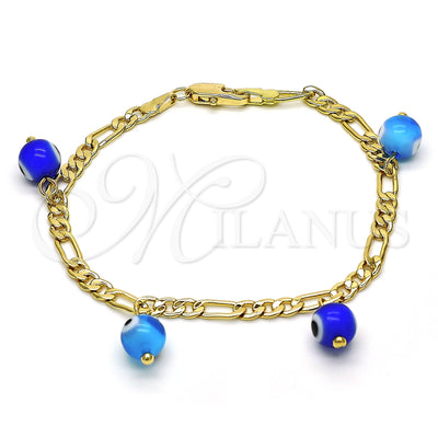 Gold Filled Gold-Filled Evil Eye Bracelet 03.63.2070.1.08 for wholesale, main product view