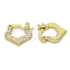 Oro Laminado Small Hoop, Gold Filled Style Polished, Golden Finish, 02.163.0079.12