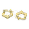 Oro Laminado Small Hoop, Gold Filled Style Polished, Golden Finish, 02.163.0080.12