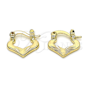 Gold Filled Hoop Earrings — Small Hoop Polished 02. — main product view — SKU 128829 | Oro Laminado aretes de aro — Small Hoop pulido 02. — SKU 128829