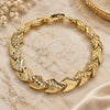 Oro Laminado Solid Bracelet, Gold Filled Style Diamond Cutting Finish, Golden Finish, 03.233.0010.08 (10 MM Thickness, 8 Inches Length)