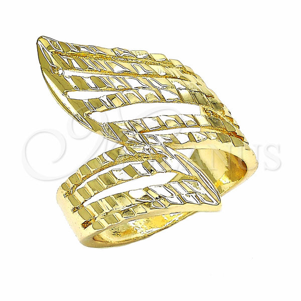 Gold Filled Ring — Elegant Ring Diamond Cutting 01. Size 9 — main product view — SKU 128949 | Oro Laminado anillo — Elegant Ring Diamond Cutting 01. Size 9 — SKU 128949
