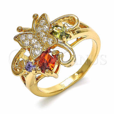 Gold Filled Gold-Filled Butterfly Ring 01.365.0010.08 for wholesale, main product view