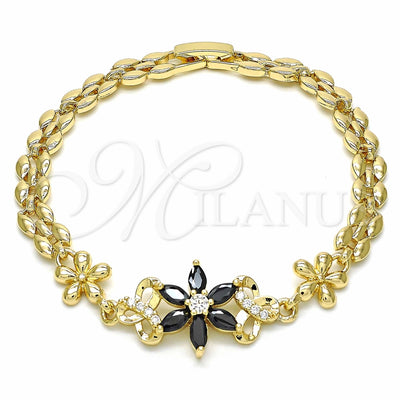 Dorado Oro Laminado Pulsera, vista principal del producto por Mayoreo, vista principal del producto