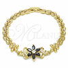 Dorado Oro Laminado Pulsera, vista principal del producto por Mayoreo, vista principal del producto