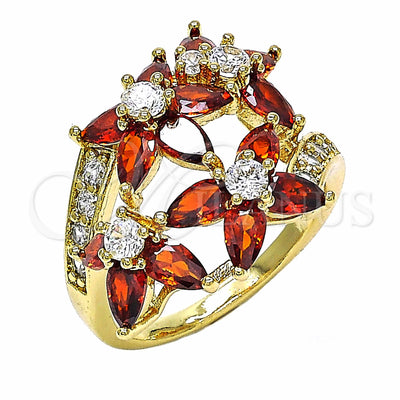 Gold Filled Gold-Filled Flower Ring 01.283.0015.07 for wholesale, main product view